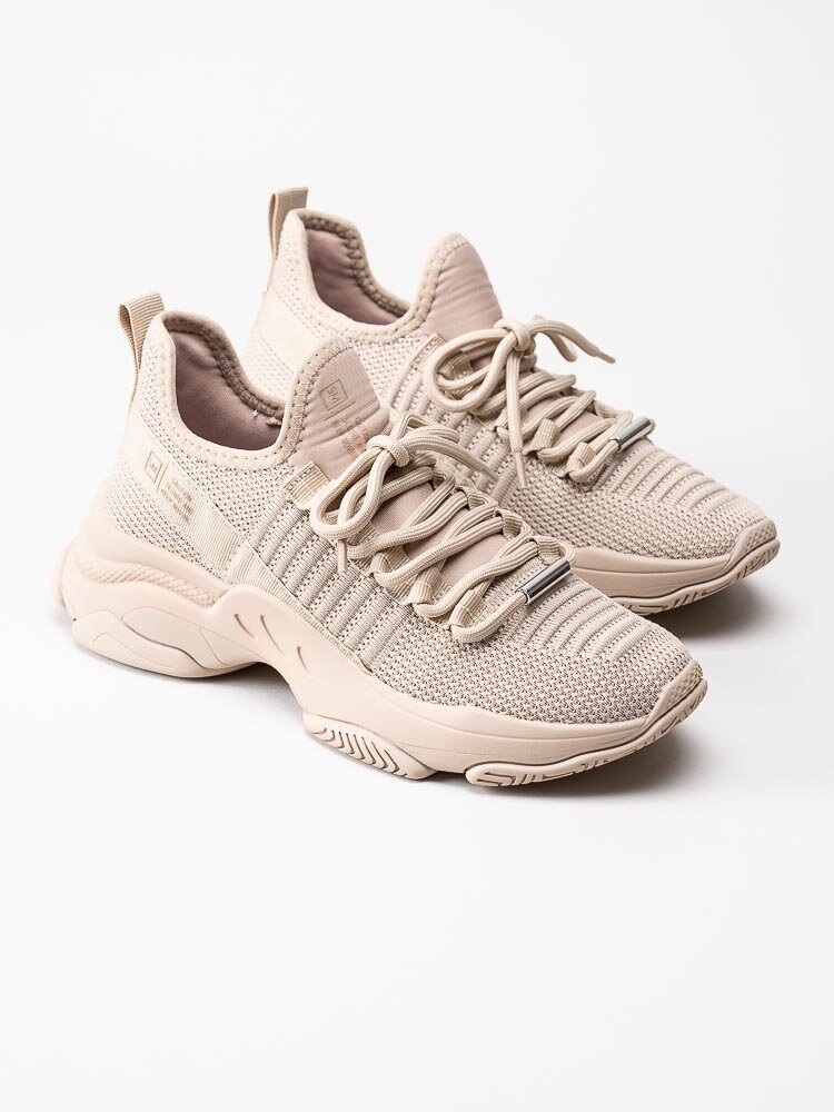 Steve Madden - Mac - Beige chunky sneakers i textil