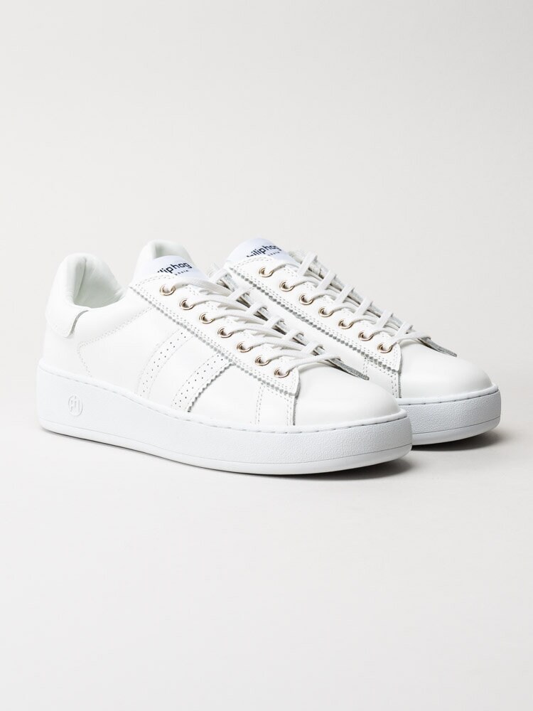 Philip Hog - Serena - Vita sneakers i skinn