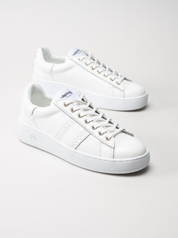 Philip Hog - Serena - Vita sneakers i skinn