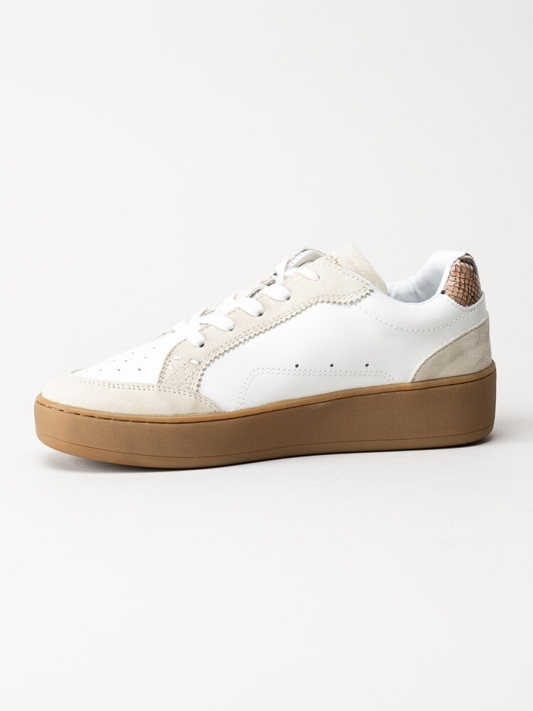 Philip Hog - Majken - Vita sneakers i skinn