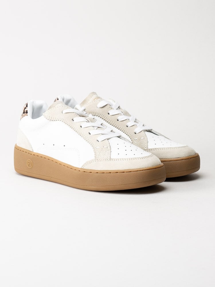 Philip Hog - Majken - Vita sneakers i skinn