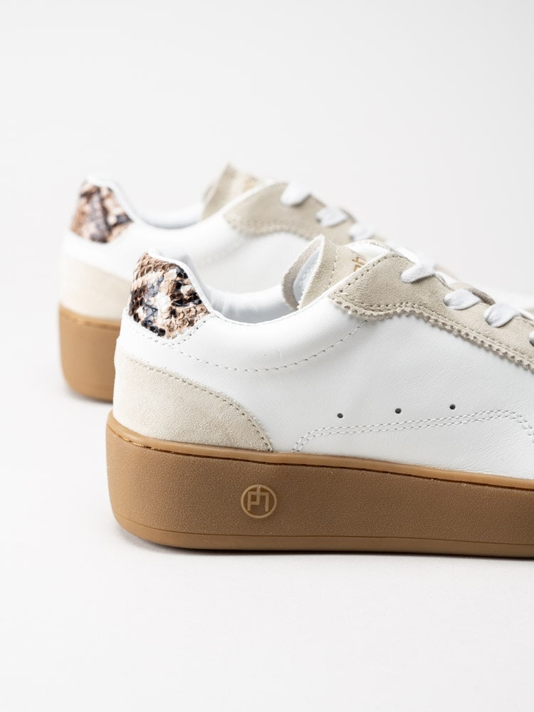 Philip Hog - Majken - Vita sneakers i skinn