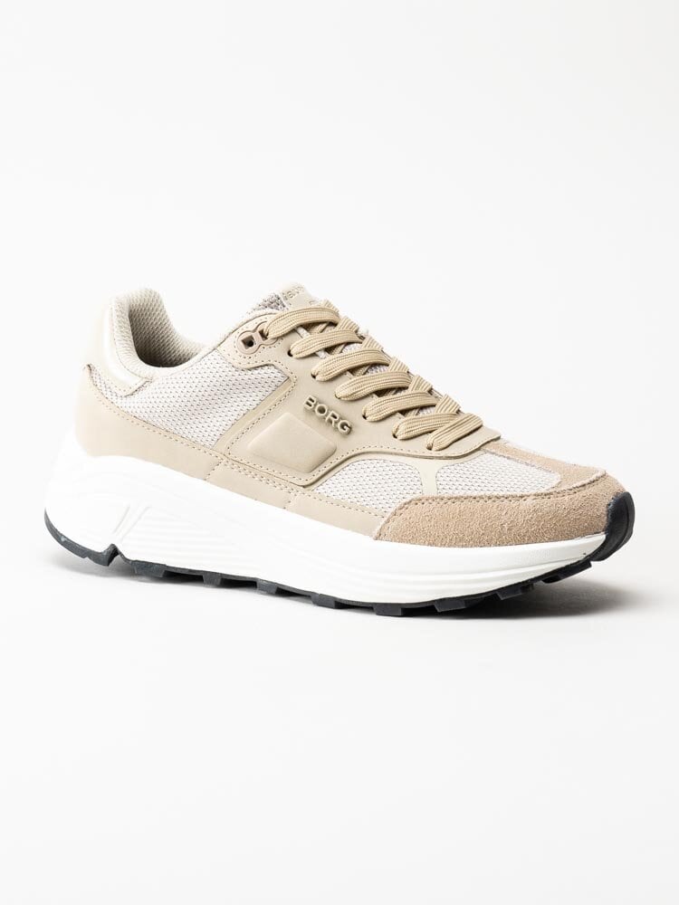 Björn Borg - R1300 Msh Pat W - Beige chunky sneakers