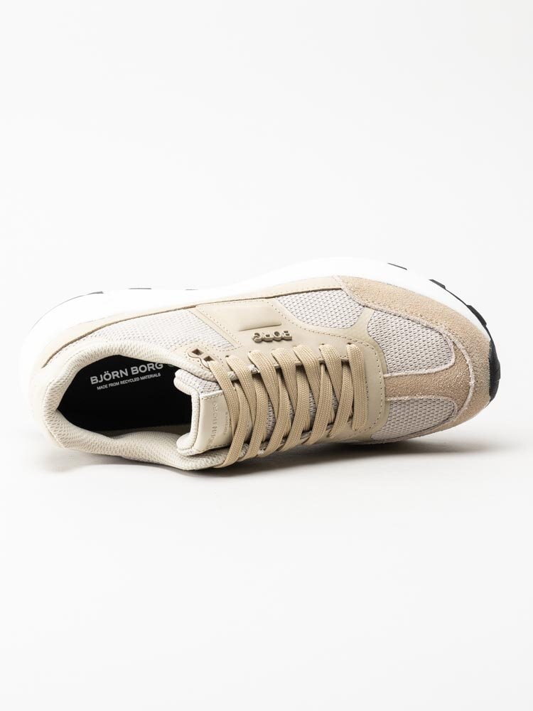 Björn Borg - R1300 Msh Pat W - Beige chunky sneakers