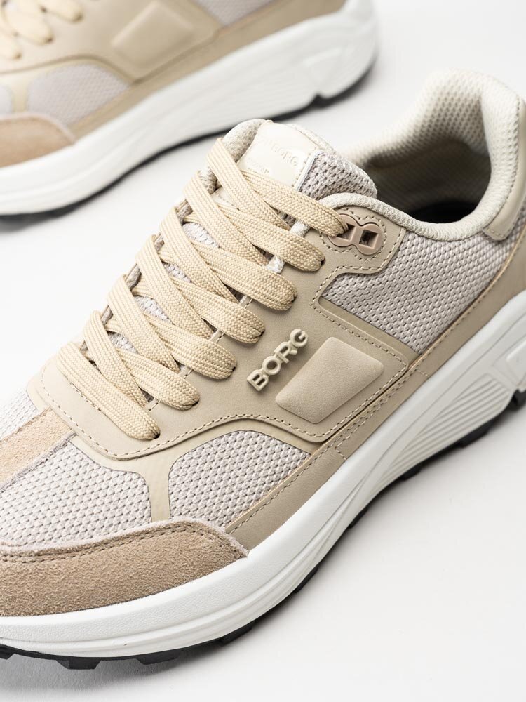 Björn Borg - R1300 Msh Pat W - Beige chunky sneakers