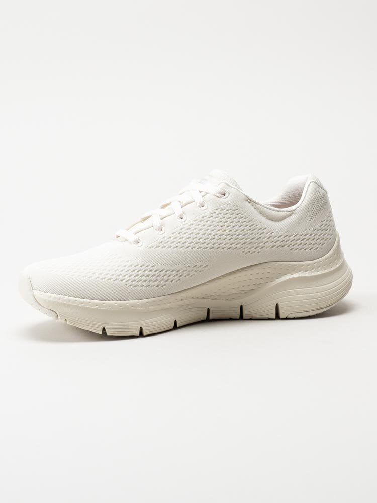 Skechers - Womens Arch Fit - Off white sportskor i textil