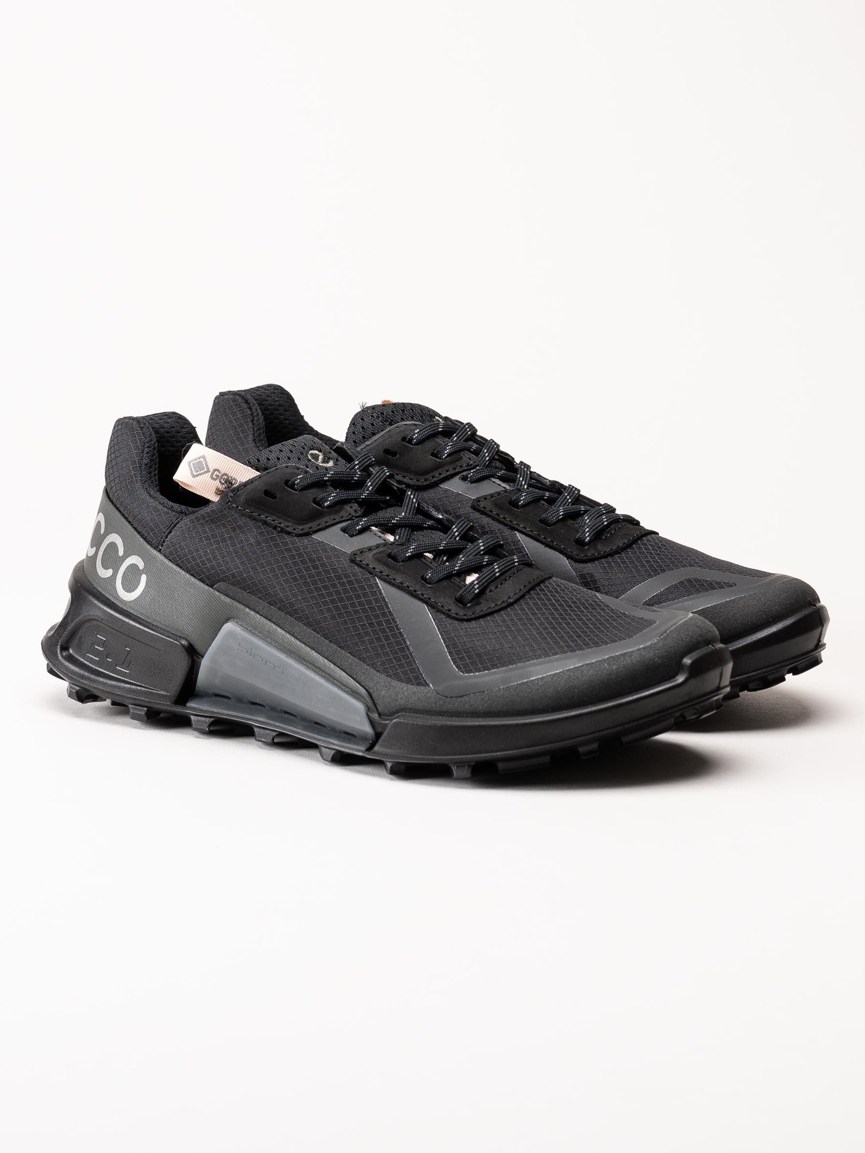Ecco - Biom 2.1 X Country W GTX - Svarta sportiga sneakers med Gore-Tex