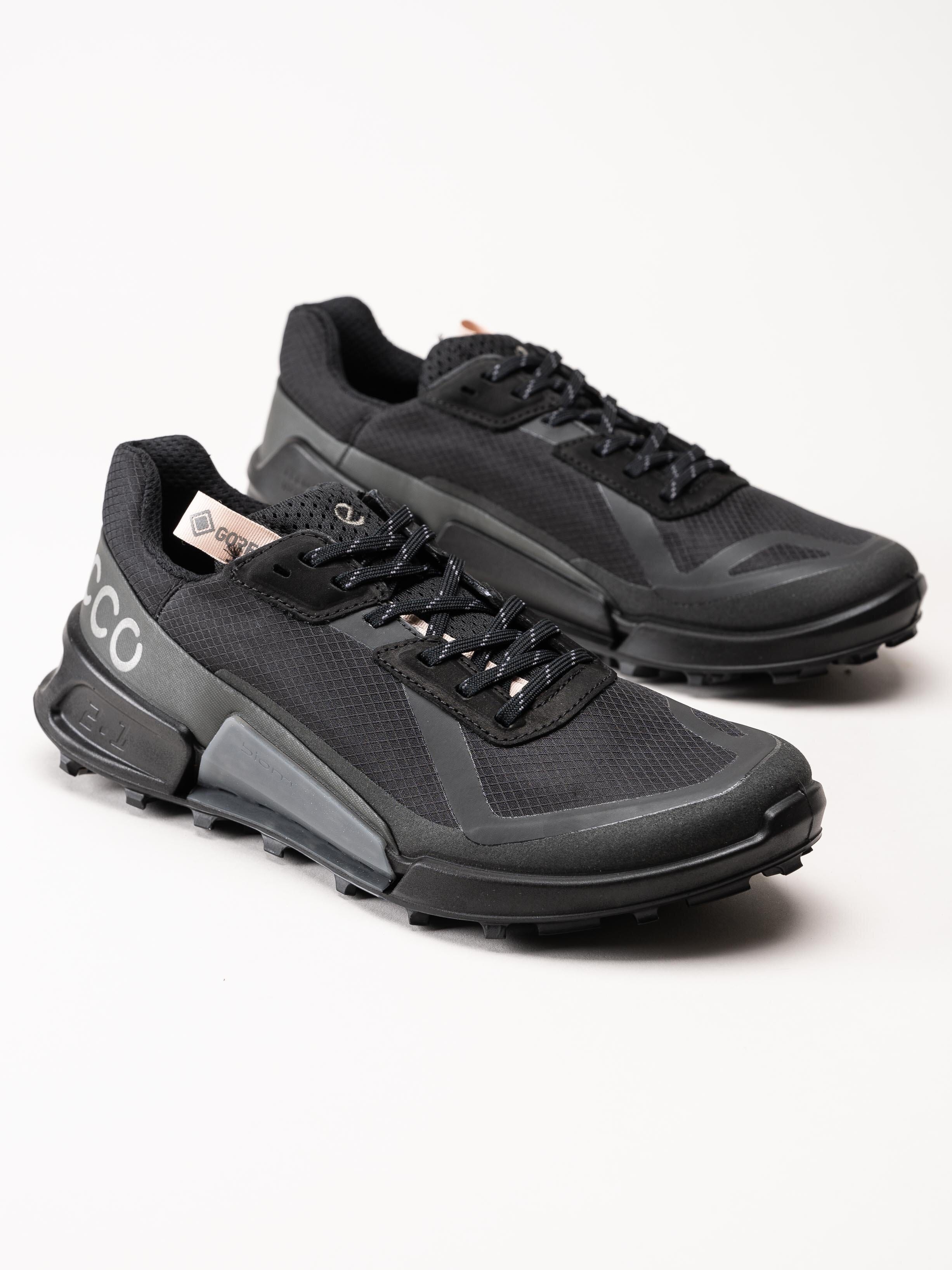 Ecco - Biom 2.1 X Country W GTX - Svarta sportiga sneakers med Gore-Tex