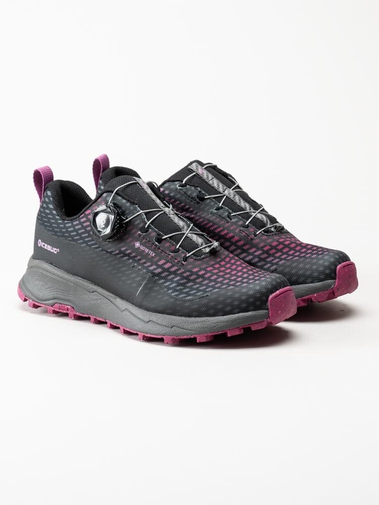 Icebug - Haze W RB9X GTX - Svarta fritidsskor med Gore-Tex