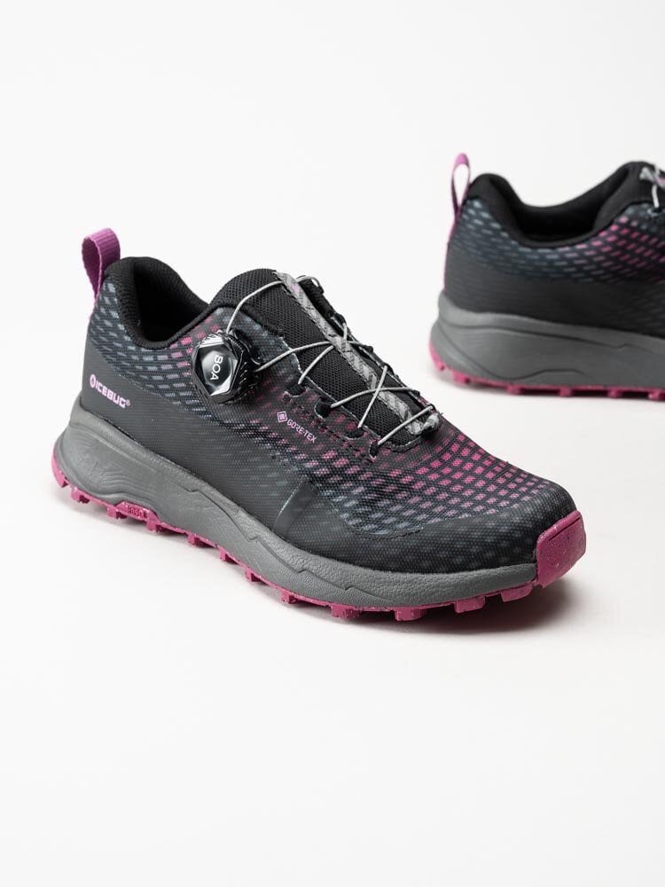 Icebug - Haze W RB9X GTX - Svarta fritidsskor med Gore-Tex