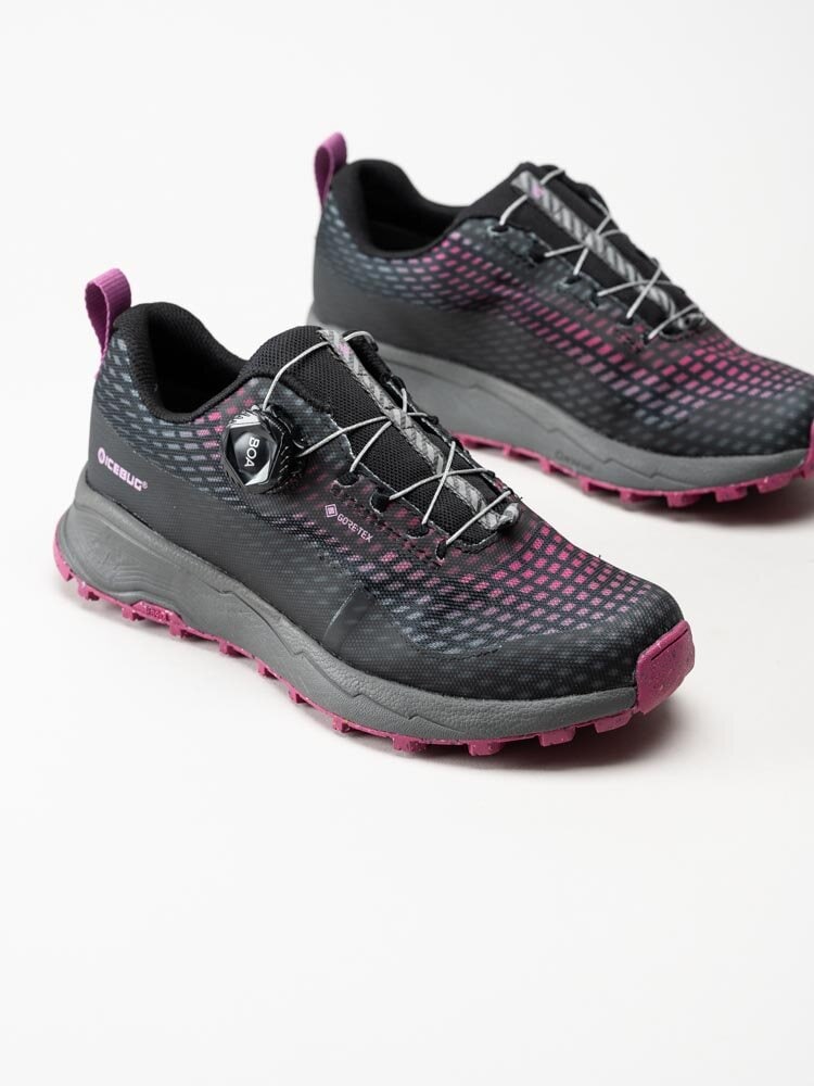 Icebug - Haze W RB9X GTX - Svarta fritidsskor med Gore-Tex