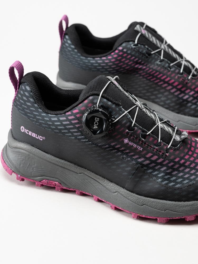 Icebug - Haze W RB9X GTX - Svarta fritidsskor med Gore-Tex