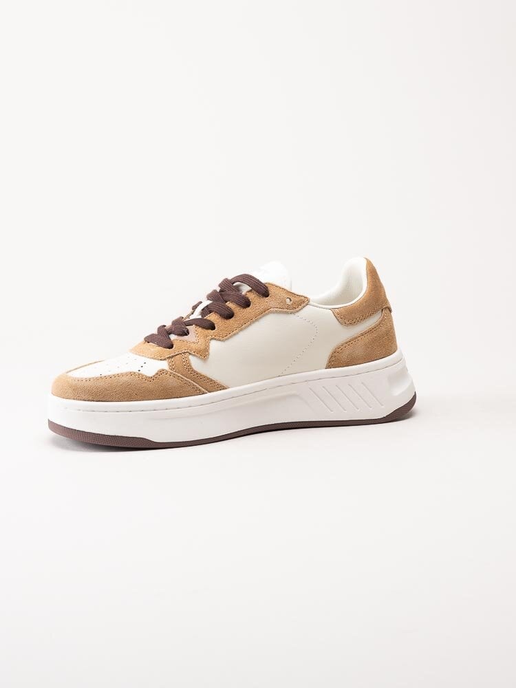 Gant Footwear - Yinsy - Off white sneakers i skinn