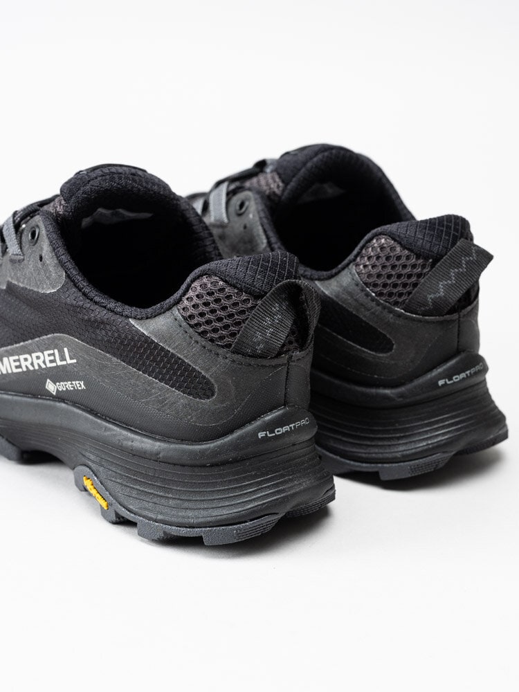 Merrell - Moab Speed GTX - Svarta grova promenadskor i gore-tex