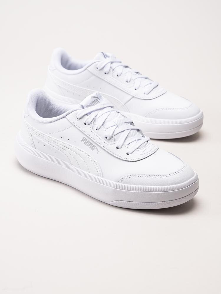 Puma - Tori - Vita sneakers i skinn