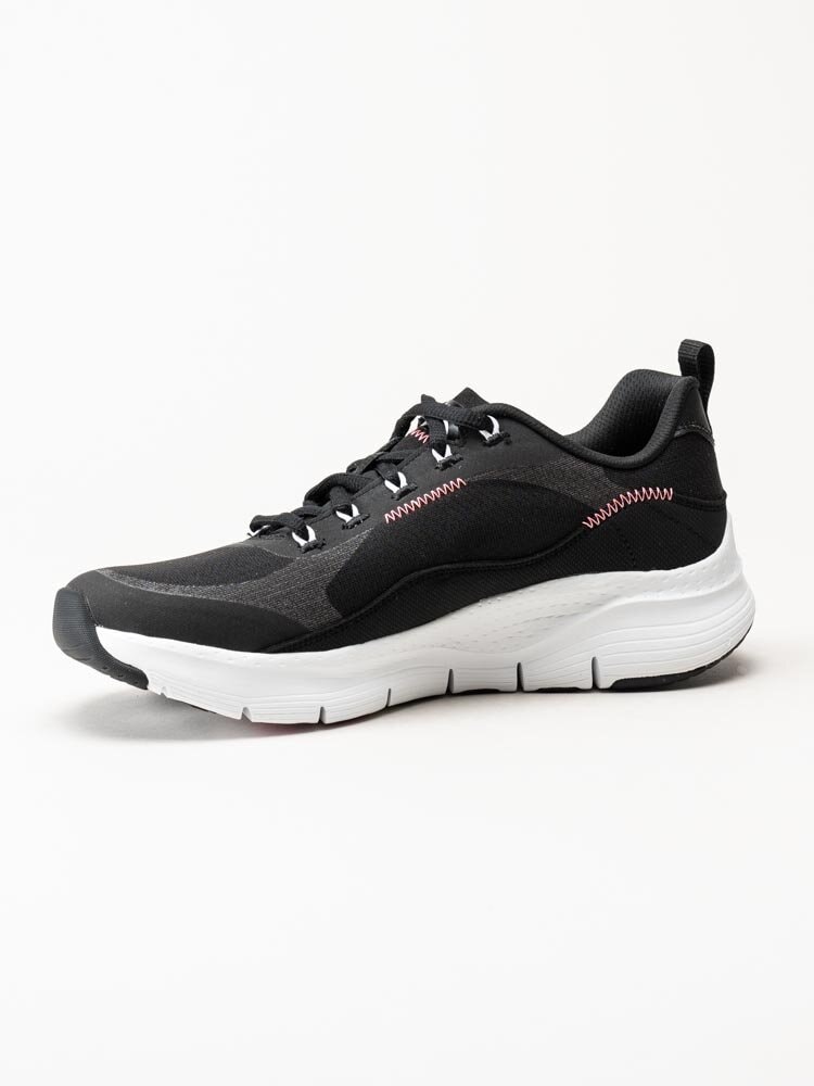 Skechers - Arch Fit Cool Oasis - Svarta sportiga sneakers i textil