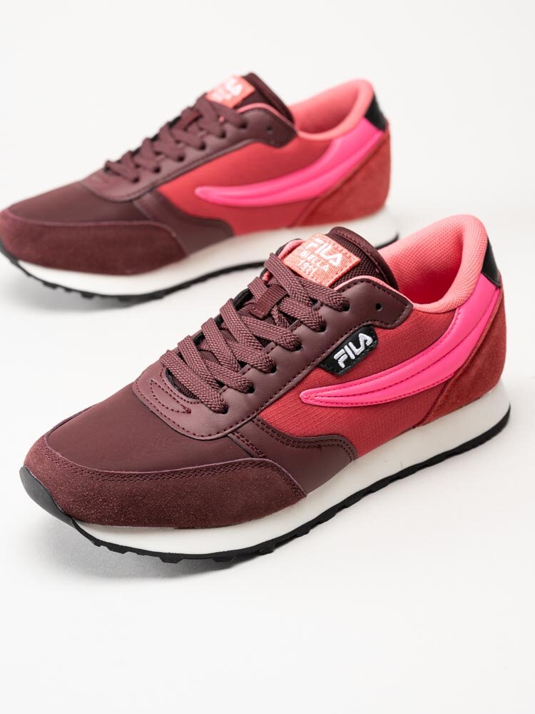FILA - Orbit CB Low Wmn - Vinröda retrosneakers