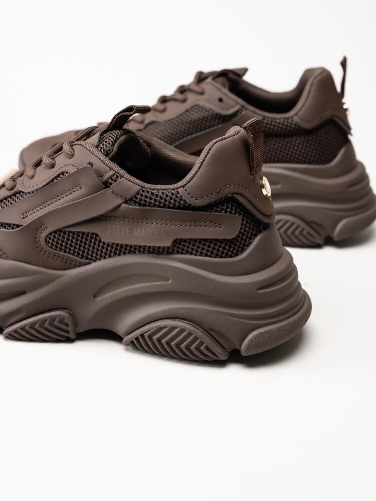 Steve Madden - Possession - Bruna chunky sneakers i textil