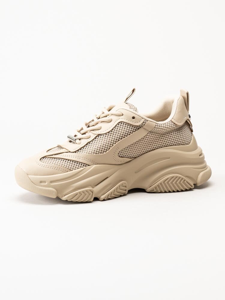 Steve Madden - Possession - Beige chunky sneakers i textil