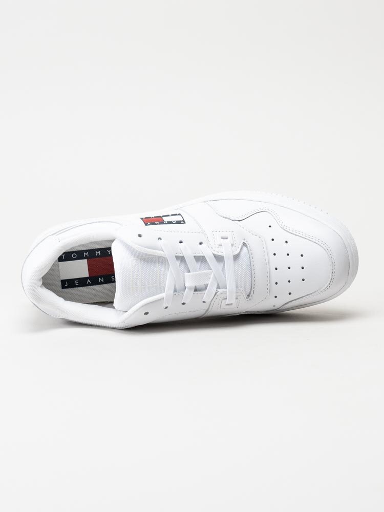 Tommy Hilfiger - Retro Basket Wmn - Vita basketinspirerade sneakers