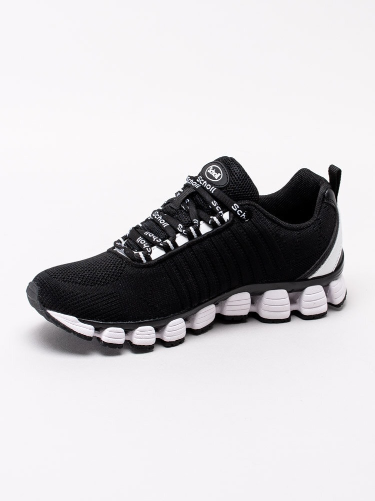 Scholl - Galaxy Sporty - Svarta sneakers i textil