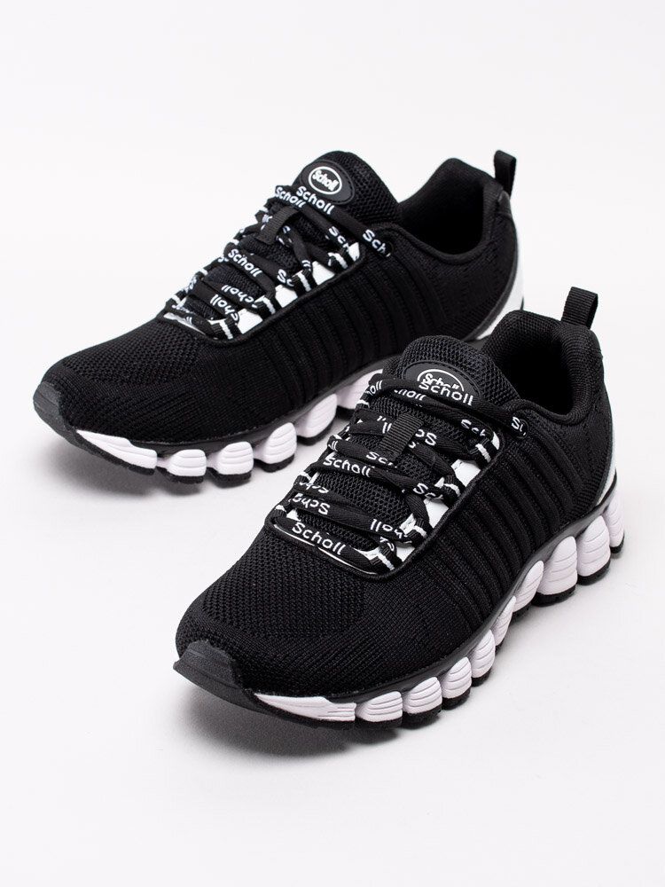 Scholl - Galaxy Sporty - Svarta sneakers i textil