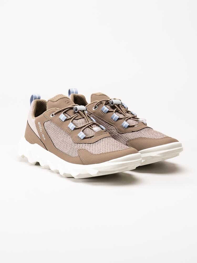 Ecco - Mx W - Beige sneakers i textil