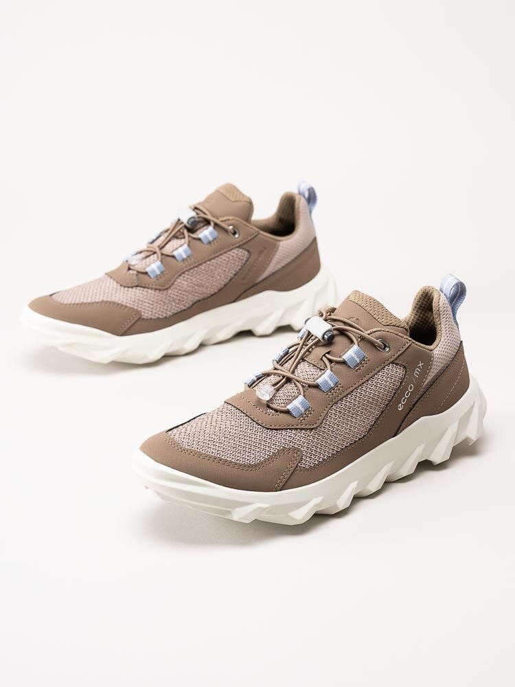 Ecco - Mx W - Beige sneakers i textil