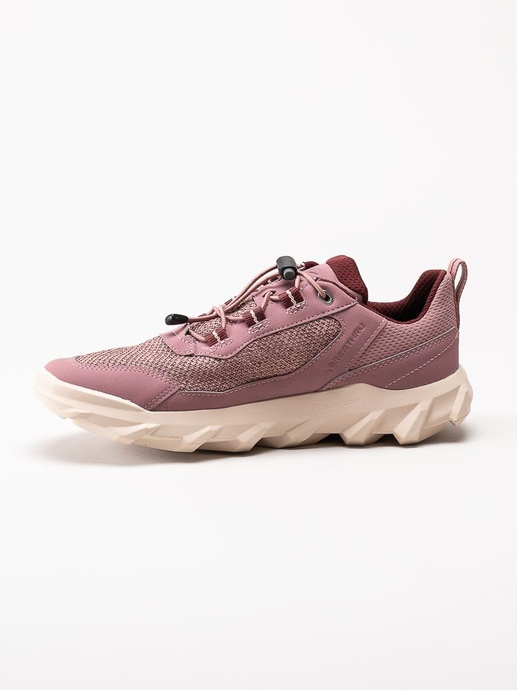 Ecco - Mx W - Rosa sneakers i textil