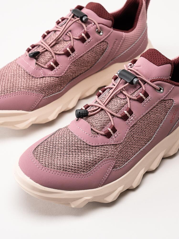 Ecco - Mx W - Rosa sneakers i textil