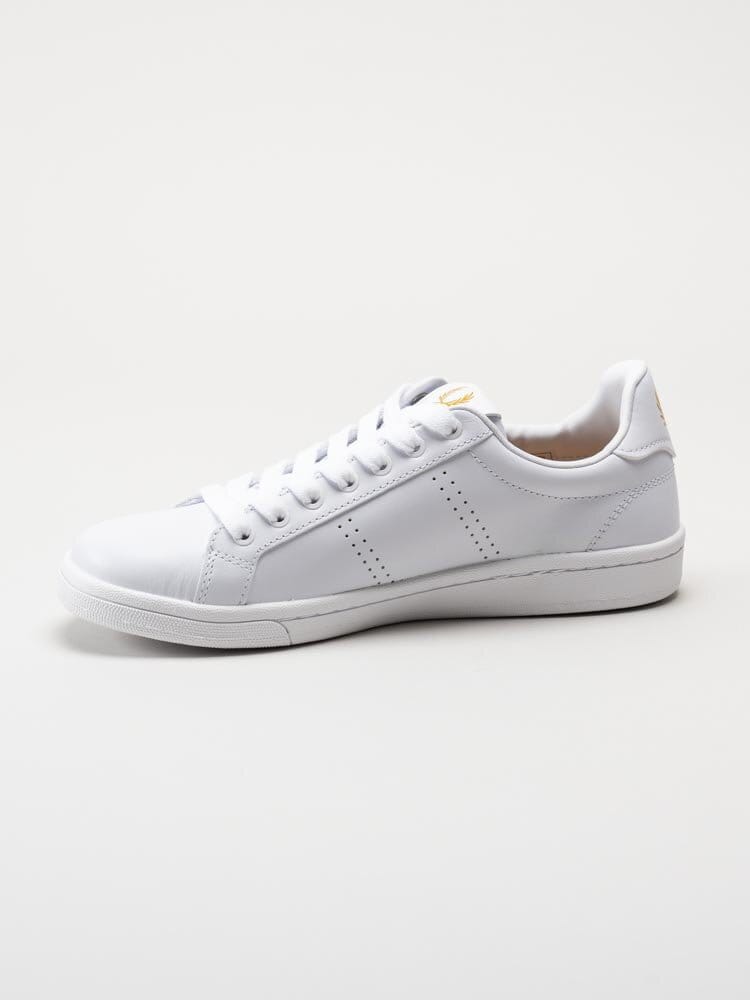 Fred Perry - B721 leather - Vita unisex sneakers i skinn