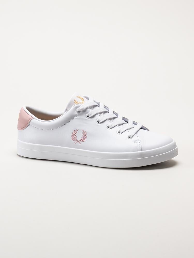 Fred Perry - Lottie Leather - Vita sneakers i skinn