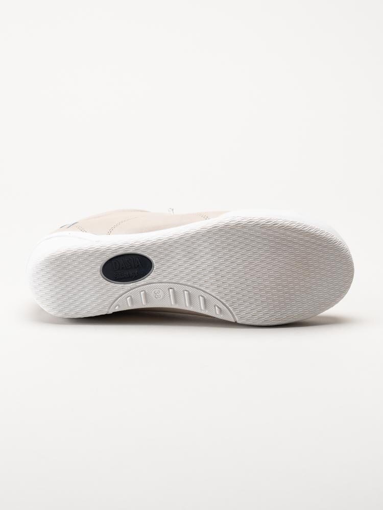 Dasia - Lantana - Beige snörskor i skinn