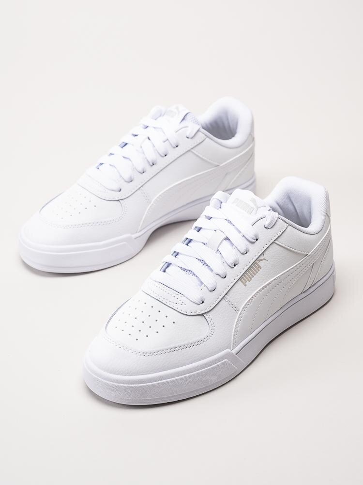 Puma - Caven - Vita sneakers i skinn