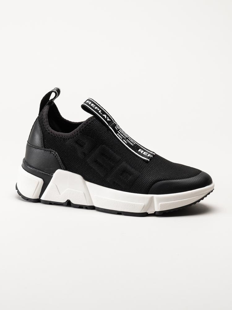 Replay - Miki Low - Svarta chunky sneakers