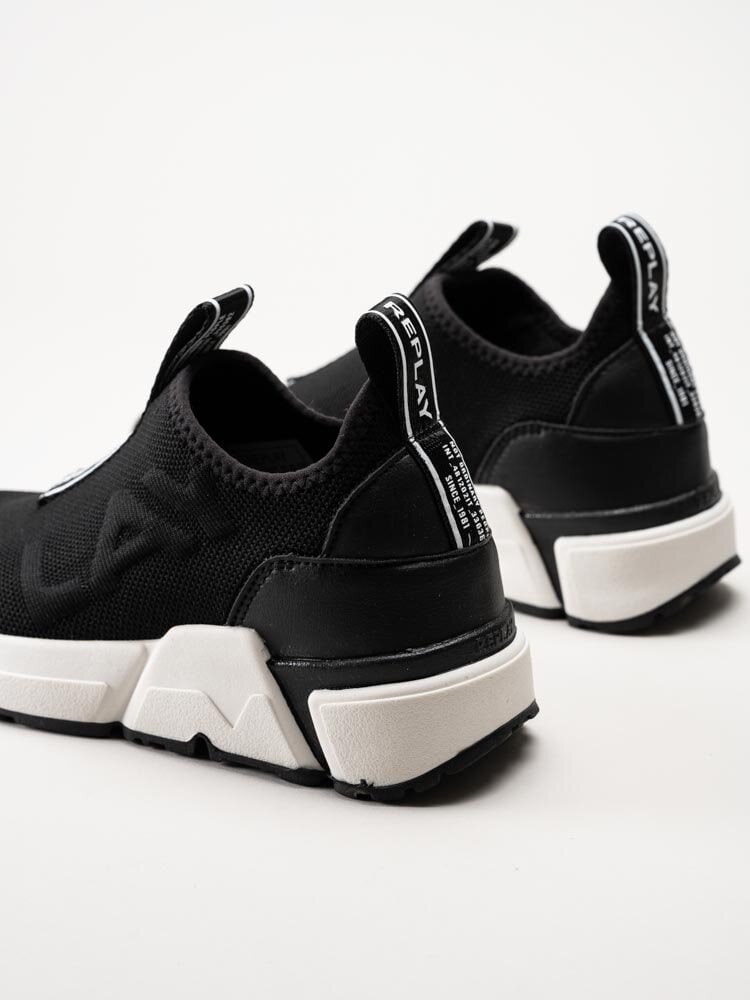 Replay - Miki Low - Svarta chunky sneakers