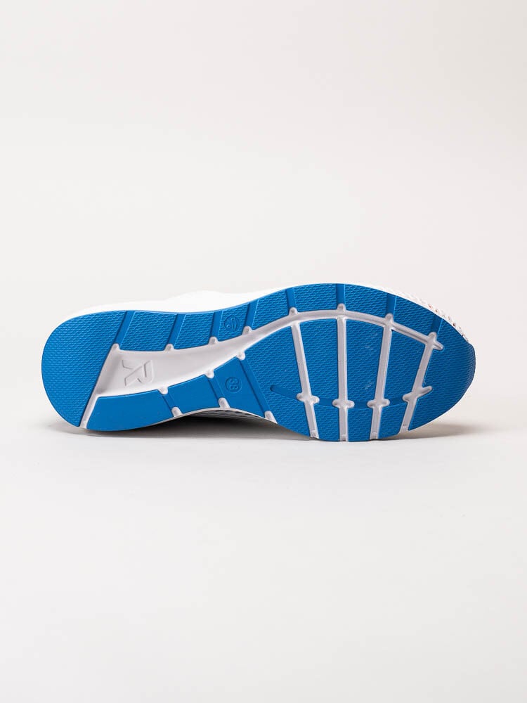 Rieker Evolution - Vita multifärgade sneakers i textil