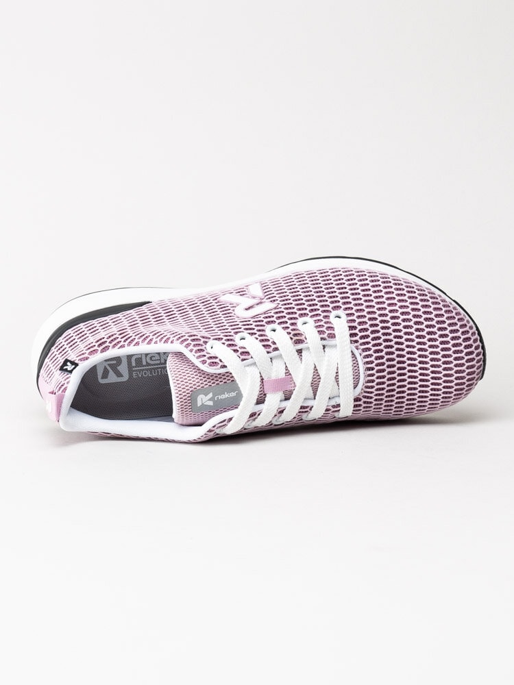 Rieker Evolution - Ljuslila sneakers i textil