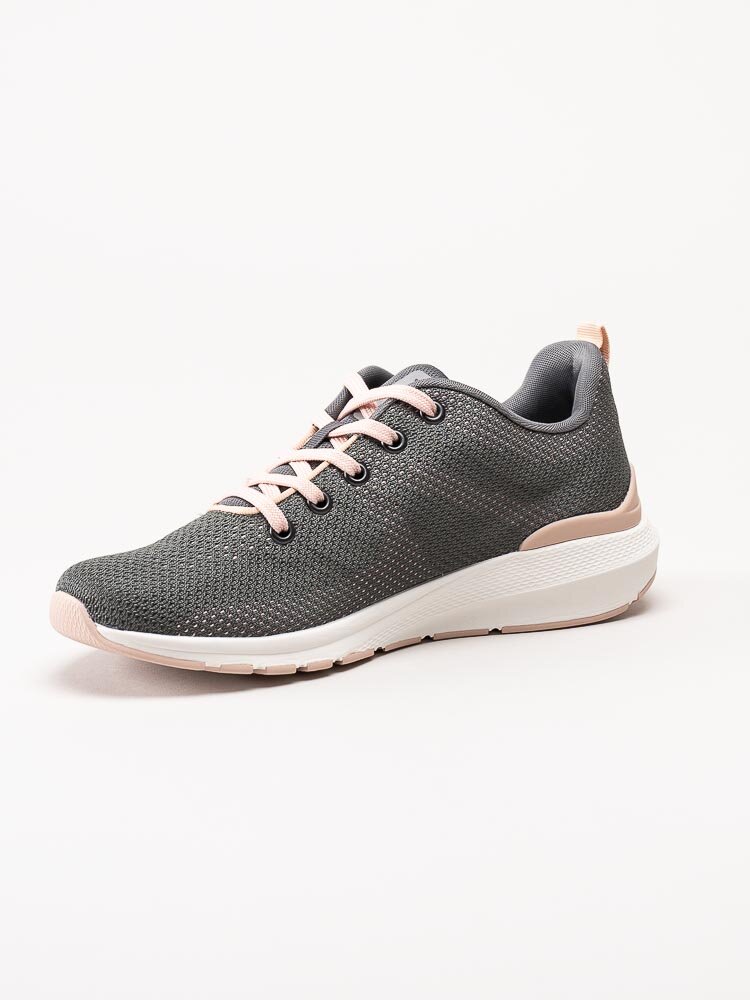 Rieker Evolution - Grå sneakers med rosa detaljer