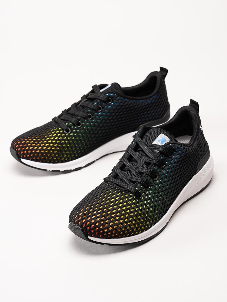 Rieker Evolution - Svarta sneakers i textil