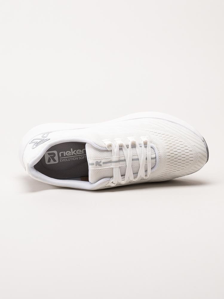 Rieker Evolution - Vita sneakers i mesh textil