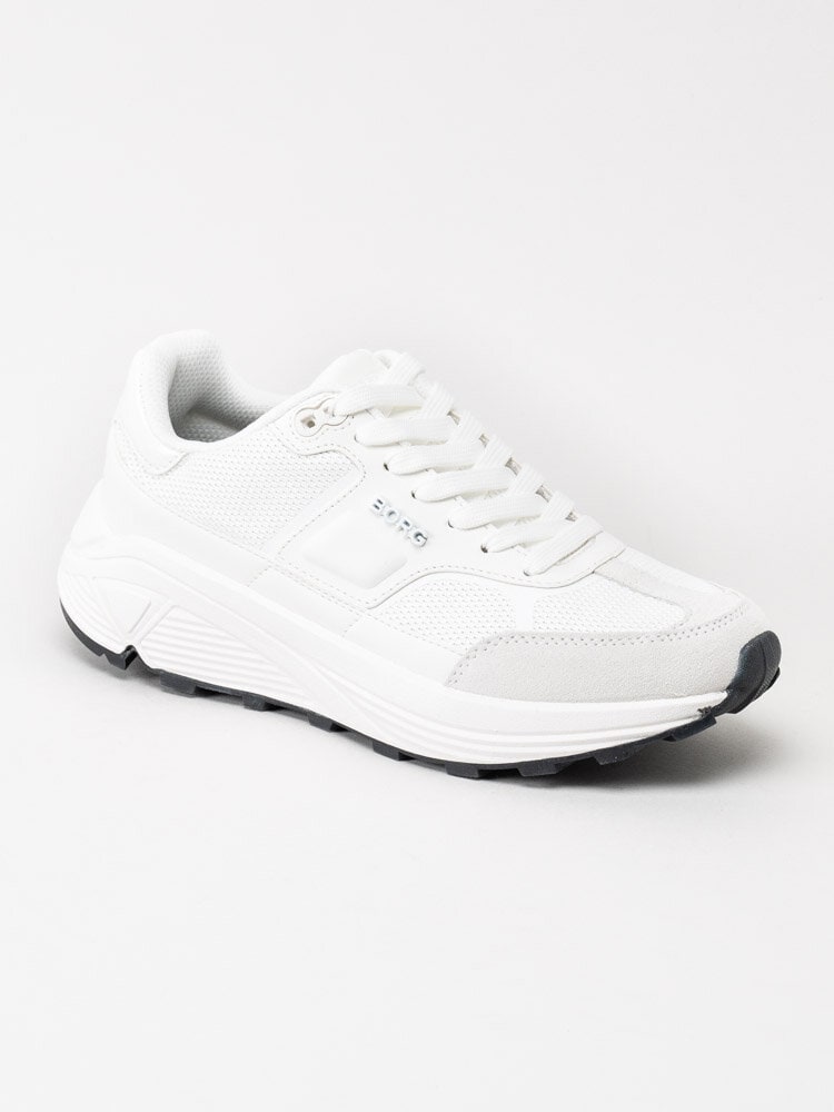 Björn Borg - R1300 Msh Pat W - Vita chunky sneakers