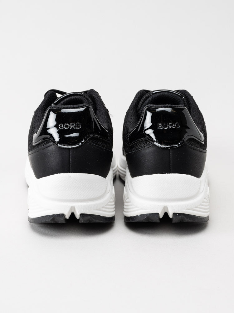 Björn Borg - R1300 Msh Pat W - Svarta chunky sneakers