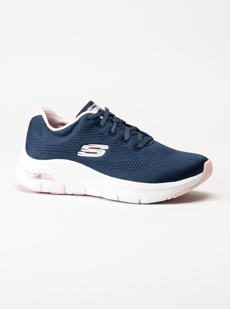 Skechers - Arch Fit Big Appeal - Marinblå sportskor i textil