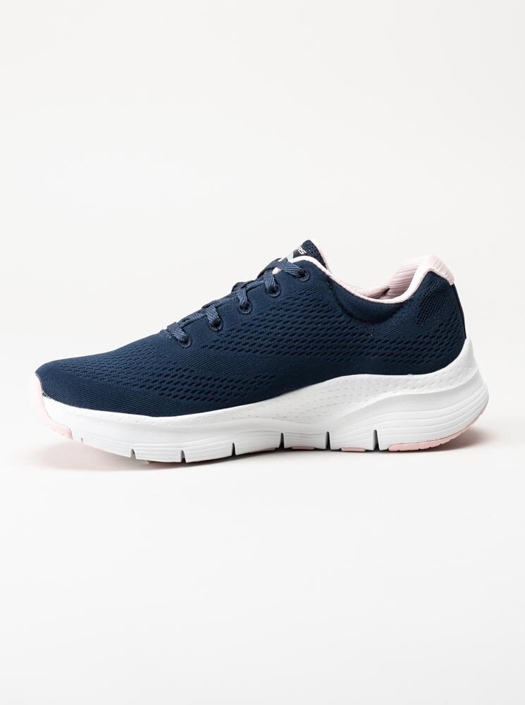 Skechers - Arch Fit Big Appeal - Marinblå sportskor i textil