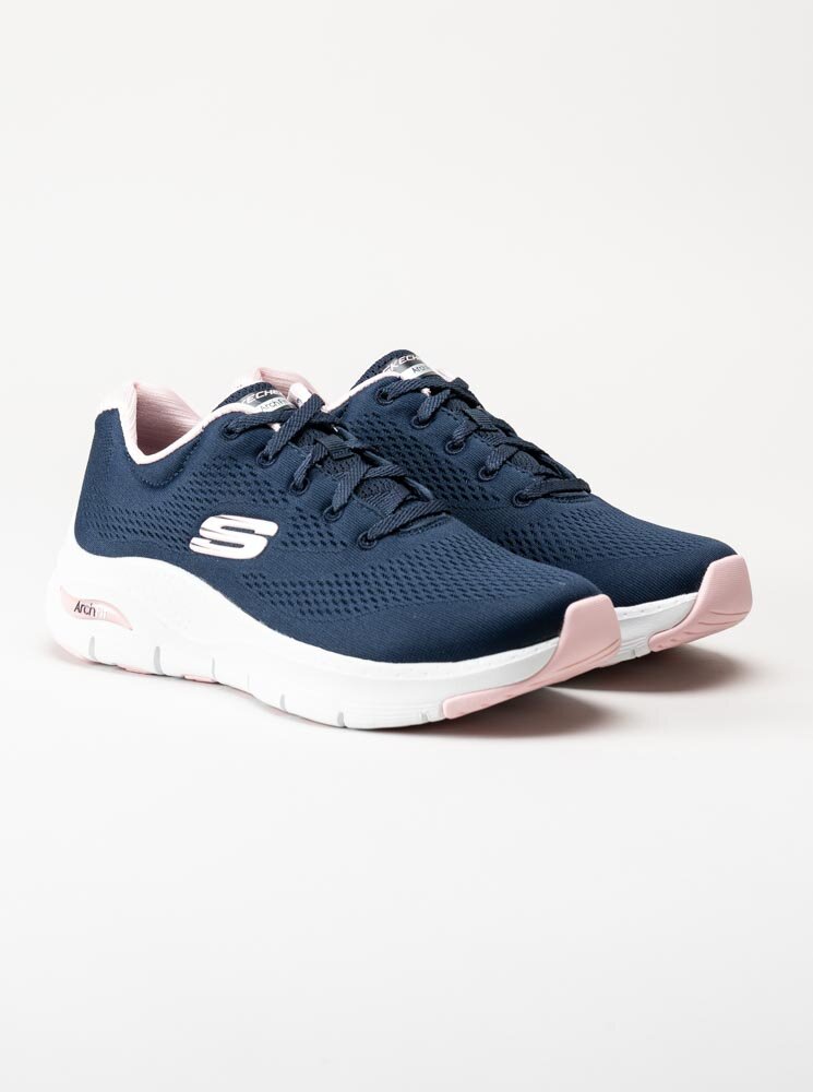 Skechers - Arch Fit Big Appeal - Marinblå sportskor i textil