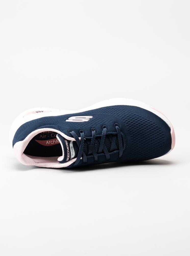 Skechers - Arch Fit Big Appeal - Marinblå sportskor i textil