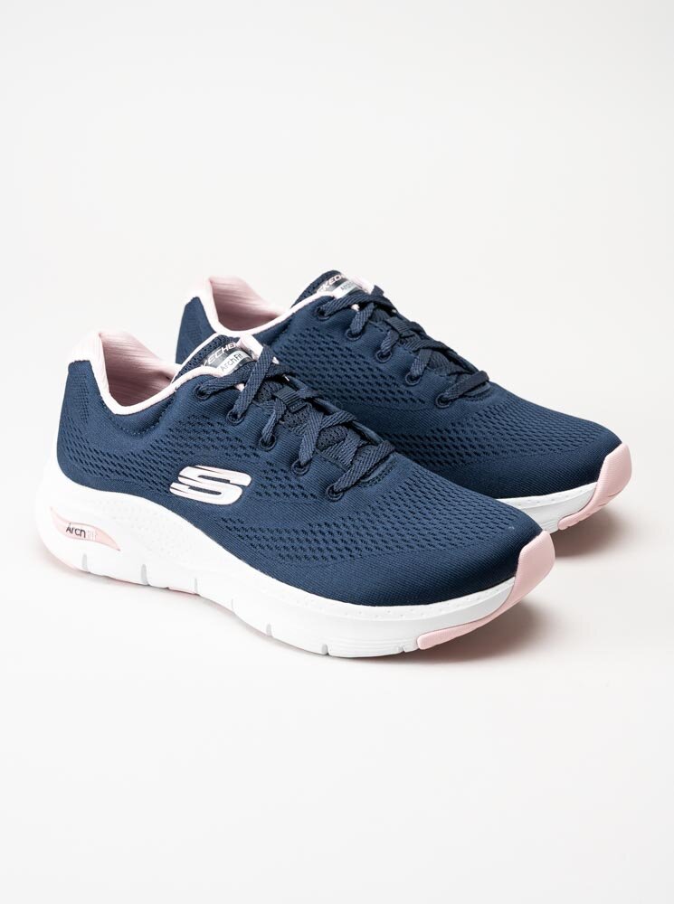 Skechers - Arch Fit Big Appeal - Marinblå sportskor i textil