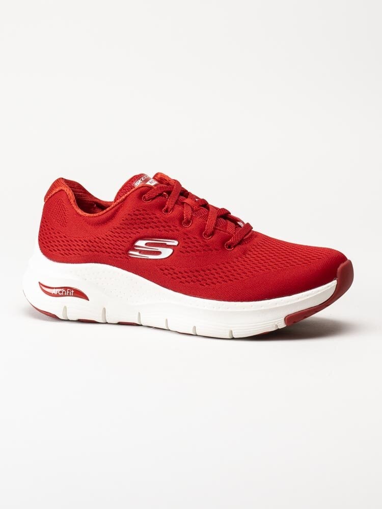 Skechers - Arch Fit Big Appeal - Röda sportskor i textil