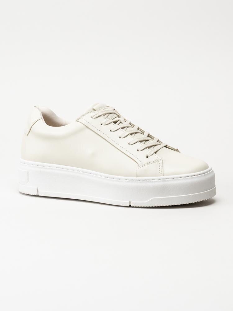 Vagabond - Judy - Off white platåsneakers i skinn